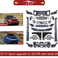 14-17 Sport upgrade to 18 SVR style kit